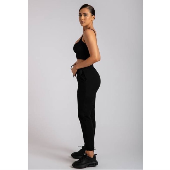 Meshki loopback joggers - BLACK - Picture 3 of 7